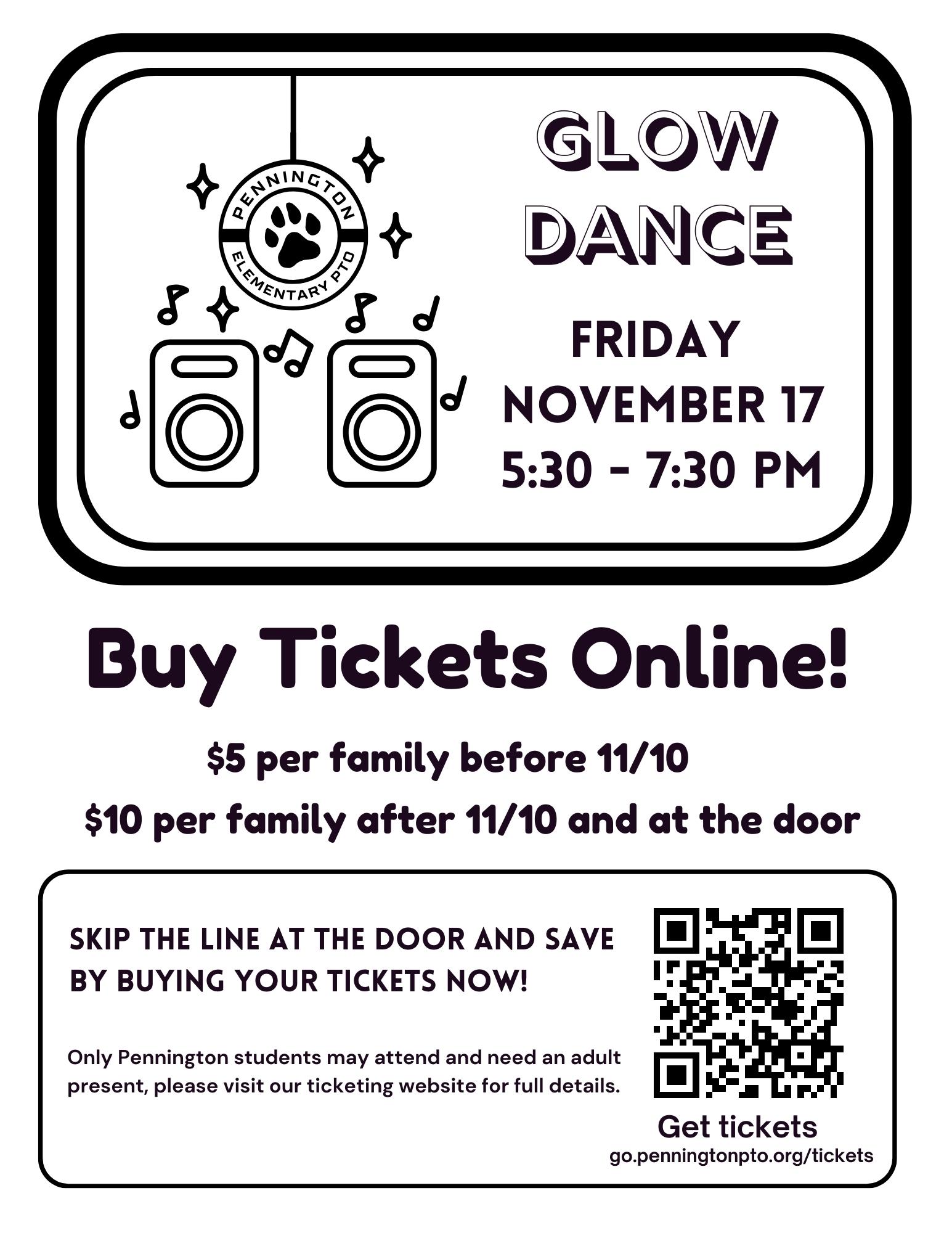 Glow Dance 2023 Flyer 1