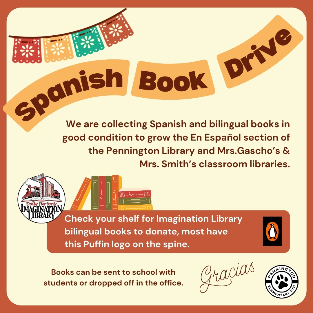 spanish book drive